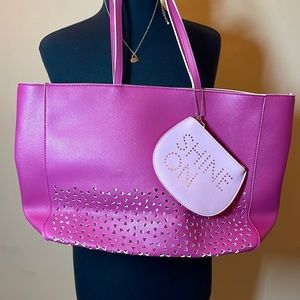 NEW large tote bag with detachable coin bag